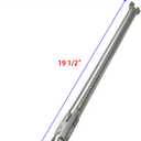 Parts DA118 19.5" Stainless Steel Grill Burners for Weber 62752, Weber Genesis 300 Series (2011-2016), Genesis E310 E320 E330 S310 S320 S330 Gas Grills with Front Control Knob