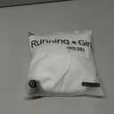 RUNNING GIRL Sports Bras for Women High Support, CrissCross Back Strappy Sports Bras for Women with Sewn in Pads(WX3081_White_M)