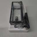Globe Electric Vintage 1-Light Matte Black Hurley Wall Sconce
