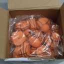 Deekin Rubber Ducks 2 Inch Bulk Sport Party Favors for Team Events Decorations Birthday Party Supplies Club Player Gift(50 Pcs,Basketball Texture)