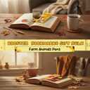 3 x Maitys 120 Pcs Thanksgiving Chickens Bookmarks Bulk Rooster Chickens Favors Gifts with Ribbon for Book Lovers Fall Inspirational Book Markers for Thanksgiving Reader Teachers Gifts