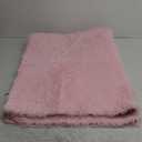 Pink Rugs for Bedroom: 4x6 Fluffy Shag Soft Washable Rug Fuzzy Plush Indoor Carpet for Living Room Kids Girls Boys Room Nursery Dorm (Pink, 4'x6')