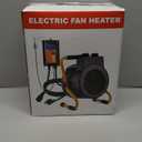 Greenhouse Heater with Digital Thermostat Controller, 1500W Green House Heater for PlantsElectric Grow Tent Heaters, Fast Heating with Overheat Protection, Space Heater for Flower Room, BK