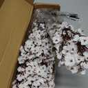 Babys Breath Artificial Flowers, 8 Bundles White Real Touch Fake Flowers Silk Flowers Bulk for Vase Home Office Wedding Spring Indoor Outdoor Centerpiece Table Party Decorations