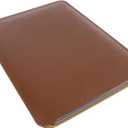 13/14/15-inch Faux Leather Laptop Sleeve | Compatible with MacBook Air/Pro, Dell XPS, Surface Pro & More | Ultra-Thin Design + Universal Fit (Dark Brown, 15 Inch Laptop)