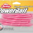 Berkley PowerBait Floating Steelhead Worm Bubblegum, 4" (13 Count)