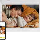 Aura Digital Picture Frame - 10.1" HD Display | Wirecutter's Best Digital Frame | Text Photos Directly to Your Frame from Anywhere | Quick & Easy Setup Over WiFi - Free Aura App | No ads or fees