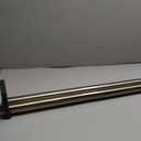 Heavy Duty Curtain Rods,1 1/4" Large Diameter Premium Nonadjustable Curtain Rod,84in/7ft Custom Window Treatment Rods with Durable Aluminum Brackets and End Caps,Antique Bronze Finish