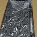 SPACEKEEPER Storage Cart 4-Tier, Bathroom Rolling Cart Utility Storage Organizer Shelf Mobile Shelving Unit for Kitchen Living Room Bathroom Laundry Room & Dressers, Black