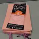 Jutieuo 10 Pack Luxury Pink Gift Bags Medium Size with Tissue Paper, Premium Paper Gift Wrap Bags with Handles for Birthday, Wedding, Holiday, Party - 11" x 8" x 4"