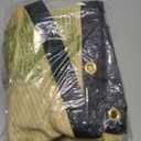 Royal Shade 3' x 10' Beige Balcony Privacy Screen Apartment Above Railing Porch Patio Fence Windscreen Cover Netting Mesh Fabric Cloth - Cable Zip Ties Included (We Make Custom Size)