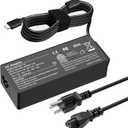 JEIBAO 100W Universal USB C Laptop Charger Compatible with Mac Book Pro/Air 16, 15, 14, 13 Inch,iPad Pro,Lenovo Thinkpad/Chromebook/IdeaPad Yoga,HP,Dell,Acer,Asus, All USB-C Devices