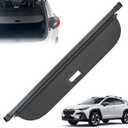 Trunk Cargo Cover for Subaru Crosstrek 2024-2025 2026, with Carbon Fiber Texture Ends, Anti - Peeping Retractable Security Shade for Privacy, Crosstrek Accessories