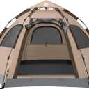ADSMART Instant Tents for Camping 2-3 Person Tent Waterproof Easy Setup Sets Up Backpacking Tents with Carry Bag for Outdoor Hiking