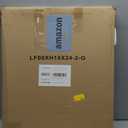 VCK 18x24 Poster Frame 3 Pack, Brown Walnut Wood Picture Frame, Exclusive Wood Grain, Wall Mounting Hanging