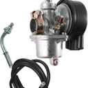 KQTshangmao New Carburetor Throttle Cable For 49cc 60cc 66cc 80cc Engine Motorized Bicycle Carb