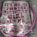 Pink I Tableware, 60 Pcs Music Birthday Decorations