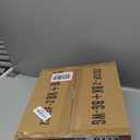 zeyu Modern Ceiling Light Set of 2, 1-Light Semi Flush Mount Ceiling Lighting Fixture for Bedroom Hallway, Water Ripple Glass Shade, Black and Gold Finish, ZG33F-2 BK+BG-WG