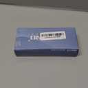 Fozono Rectangle Sunglasses for Womens Mens 90s Retro Small Narrow Square Frame UV400 Protection/ Black Gray