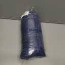 Cozy Bliss Luxury Sherpa Throw Blanket for Couch, Premium Reversible Plush Thick Throw, Warm Cozy Soft Blanket for Home and Gifts (Mottled Navy Blue, 50" x 60")