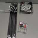 ORANOOR Modern LED Ceiling Light with Remote, Dimmable 24in Ceiling Lights for Bedroom Living Dining Room Kitchen, Black Flush Mount Ceiling Light Fixture LED Chandelier Ceiling Lamp (4-Light, 2000lm)