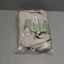 SEAFEW Off White Backpack for Girls Women Waterproof High School Book Bag Cute Backpack for Men Teens Boys, Lightweight Simple Middle School Back Pack Daypack