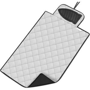 Handy Laundry Magnetic Ironing Mat, Change Any Flat Surface into an Ironing Board, Silicone Slip Resistant Iron Rest to Safely Place Your Hot Iron, Easy to Take Along When Traveling, (19 x 28 Inches)
