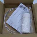 PATIKIL Drum Lamp Shades for Table Lamps 12"x12"x8" Linen Lampshade Easy Assembly Lamp Shade with E27 to E26/E14 Adapters for Floor Lamps Bedside Lamps Pendant Lights, Beige (1.65" Spider)