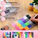 Colorful DIY Resin Rhinestone Kit for Bedazzling,Resin Jelly Rhinestones for Bedazzling,Multicolor 3mm Flatback Gems for Diamond Art, Bedazzler Kit with 3Pcs Jewelry Glue for Nail Art (32000)