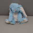 Bunny Microwavable Stuffed Animal 1.5 lb Unscented Heating Pad Plush, Soft Cozy Bunny Toy for Relaxation and Comfort, Gift for Women, Girls, Adults & Kids by Happy Fuel, Blue