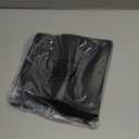 Silicone Coffee Mat,15.8"x 7.8"in Bar Mat for Countertop,Heat-Resistant,Non-Slip,Leak-Proof,Fit for Coffee Maker/Espresso Machine-Black