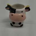 Ochine Animal Planter Flower Pot Succulent Pots Mini Cute Cartoon Animal Panda Fox Cow Elephant Sheep Zebra Shaped Succulent Cactus Flower Pot Plant Pots Planter Container for Home Office Decor