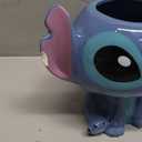 Disney Lilo & Stitch 3D Sculpted Ceramic Coffee Mug | Official Kitchen Accessories | Collectible Drinkware For Home Kitchen Bar Set | Holds 15 Ounces