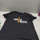 IVF I Have Faith IVF Mom IVF Dad Transfer Day T-Shirt. S Size