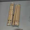 Gadpiparty Wooden Cross Stitch Rack for Easy Embroidery Desktop Embroidery Frame Holder for Crafting Adjustable Tapestry Stand Non-Slip Base for Beginners and Hobbyists