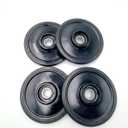 Idler Wheel with Bearing Black 5.63inch X 20mm Snowmobile Parts Shocks Suspension FITS for Arctic Cat 1604-837 3604-039