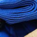 Funtery 3 mm Thin Yoga Mats Bulk, 68 x 24 Inches Lightweight PVC Exercise Mats Non Slip Workout Fitness Pads for Yoga Pilates Stretching Classes Gym Home Studio