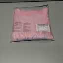 Women's Letter Graphic Tees Short Sleeve Crew Neck Loose T Shirt Drop Shoulder Casual Tops (Pink, XS)