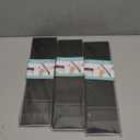 Acrylic Display Stands Risers, Perfume Cologne Organizer, Black 4 Tier Cupcake Stand Riser Shelf Compatible with Funko Pop Figures Food Dessert Makeup Skincare Cosmetics Lotion Organizer (3 PACKS)