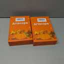 2 x Artscope Fall Pillow Covers 18x18 Inch Set of 4, Hello Fall Hello Pumpkin Buffalo Plaid Maple Leaves Harvest Outdoor Decorative Farmhouse Pillow Cases for Home Sofa Couch-Orange B