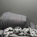 Christmas 7 Pcs Comforter Set Queen Size, Christmas Winter Bedding for Kids and Adults, Cute Tree Happy Bed Sheet Sets with Fitted Sheet 2 Pillowcases & 2 Shams for Bedroom Bed Decor