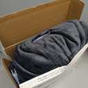 Westinghouse Electric Blanket King Size, Super Cozy Soft Flannel 100"" x 90"" Heated Blanket with 10 Fast Heating Levels & 1-12 Auto-Off, Machine Washable, ETL&FCC Certification, Charcoal