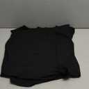 Missufe Women's Cap Sleeve Round Neck Ruffle Split Bodycon Mermaid Evening Gown Cocktail Formal Maxi Dress (Large)