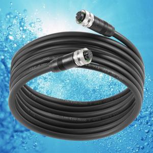 Replacement for Humminbird 720073-5 Boat Ethernet Cable - 15 Feet, Compatible with Helix 15, 12, 10, 9, 8, 7, Apex, Solix, Onix Models - Black