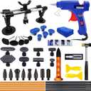 Car Dent Removal Kit, Dent Puller, Paintless Dent Repair Kit with Double Pole Bridge Dent Puller for Auto Dent Removal, Minor dents, Door Dings and Hail Damage