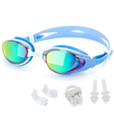 Nearsighted Swim Goggles, Shortsighted Optical Swimming Goggles No Leaking Anti Fog UV Protection for Adult Men Women -10.00
