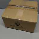 ROTHWELL 6 Slot Leather Watch Box with Valet Drawer - Luxury Watch Case Display Organizer, Microsuede Liner, Locking Mens Jewelry Watches Holder, Men's Storage Boxes With Large Glass Top (Black/Grey)