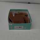 MIA Womens Lasso Round Toe Zippered Casual Boots Ankle Mid Heel 2-3" - Brown 7.5M