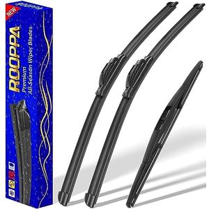 3 wipers Replacement for 2010-2014 Subaru Outback/2010-2014 Subaru Legacy, Windshield Wiper Blades Original Equipment Replacement - 26"/19"/14" (Set of 3) U/J HOOK