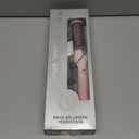K&K 1.25 Inch Tourmaline Ionic Hot Brush Hair Curler for Loose & Volume Curls, Long Hair Heated Styler, Dual Voltage, PInk